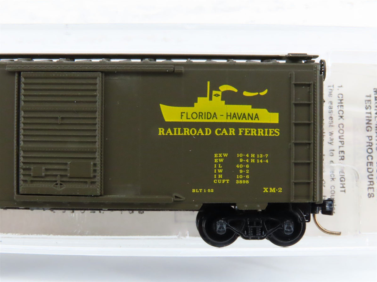 N Scale Micro-Trains MTL 20450 WIF West India Fruit 40&#39; Single Door Box Car #212