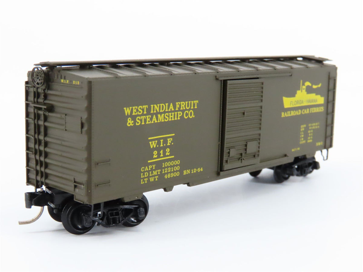 N Scale Micro-Trains MTL 20450 WIF West India Fruit 40&#39; Single Door Box Car #212