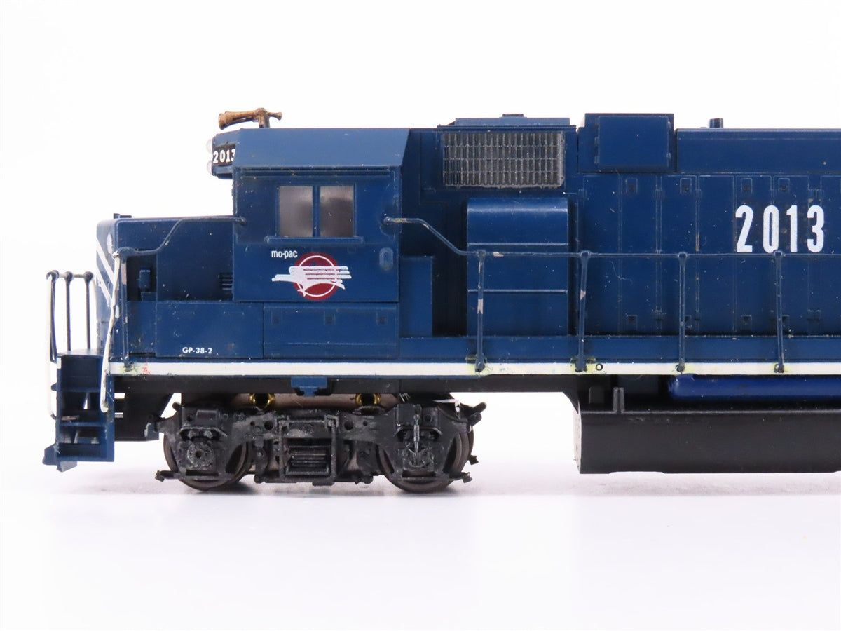 HO Scale Athearn MP Mo-Pac Missouri Pacific GP38-2 Diesel Custom Rd #2013