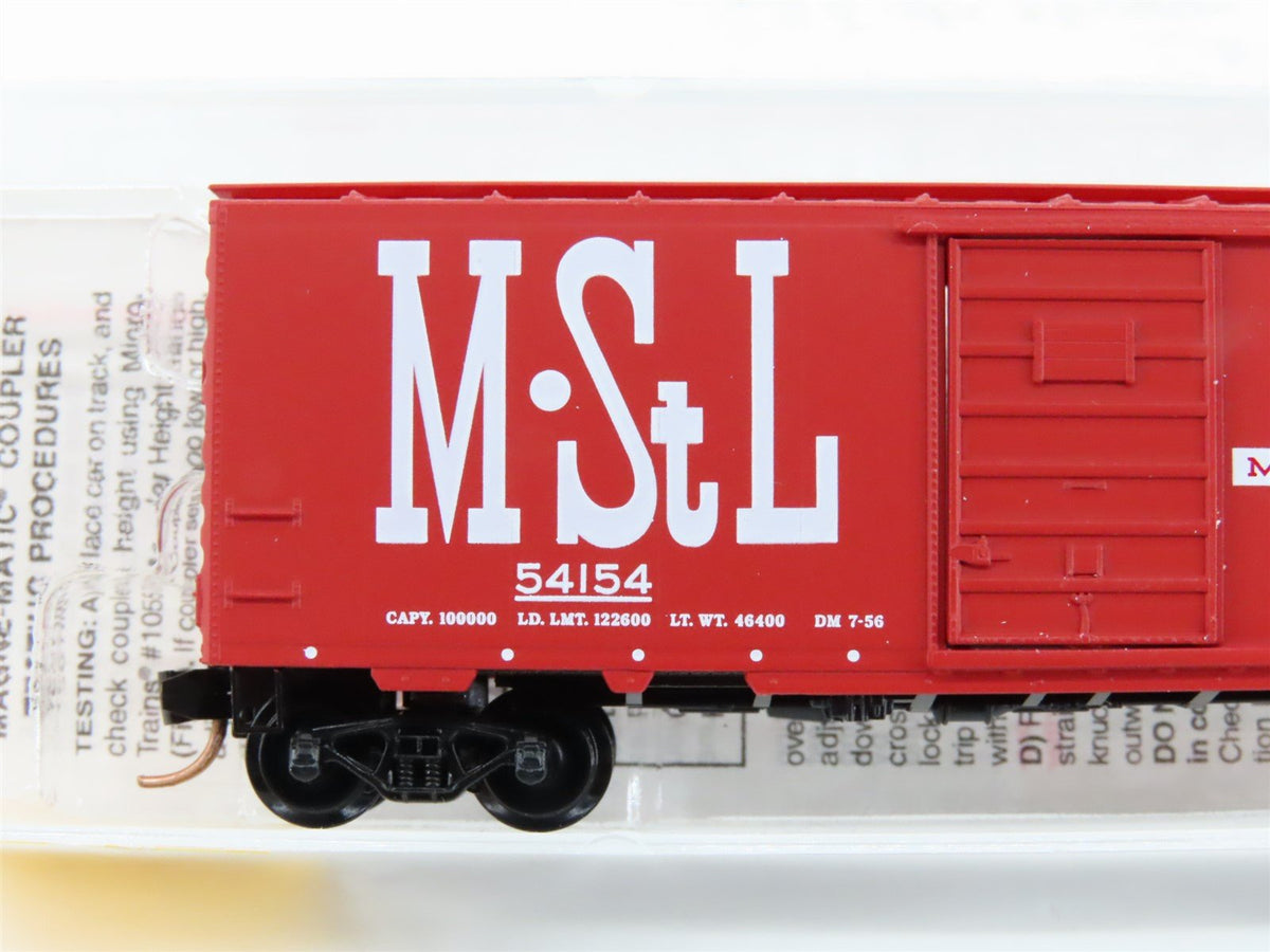 N Scale Micro-Trains MTL 20860 M&amp;StL &quot;The Peoria Gateway&quot; 40&#39; Box Car #54154