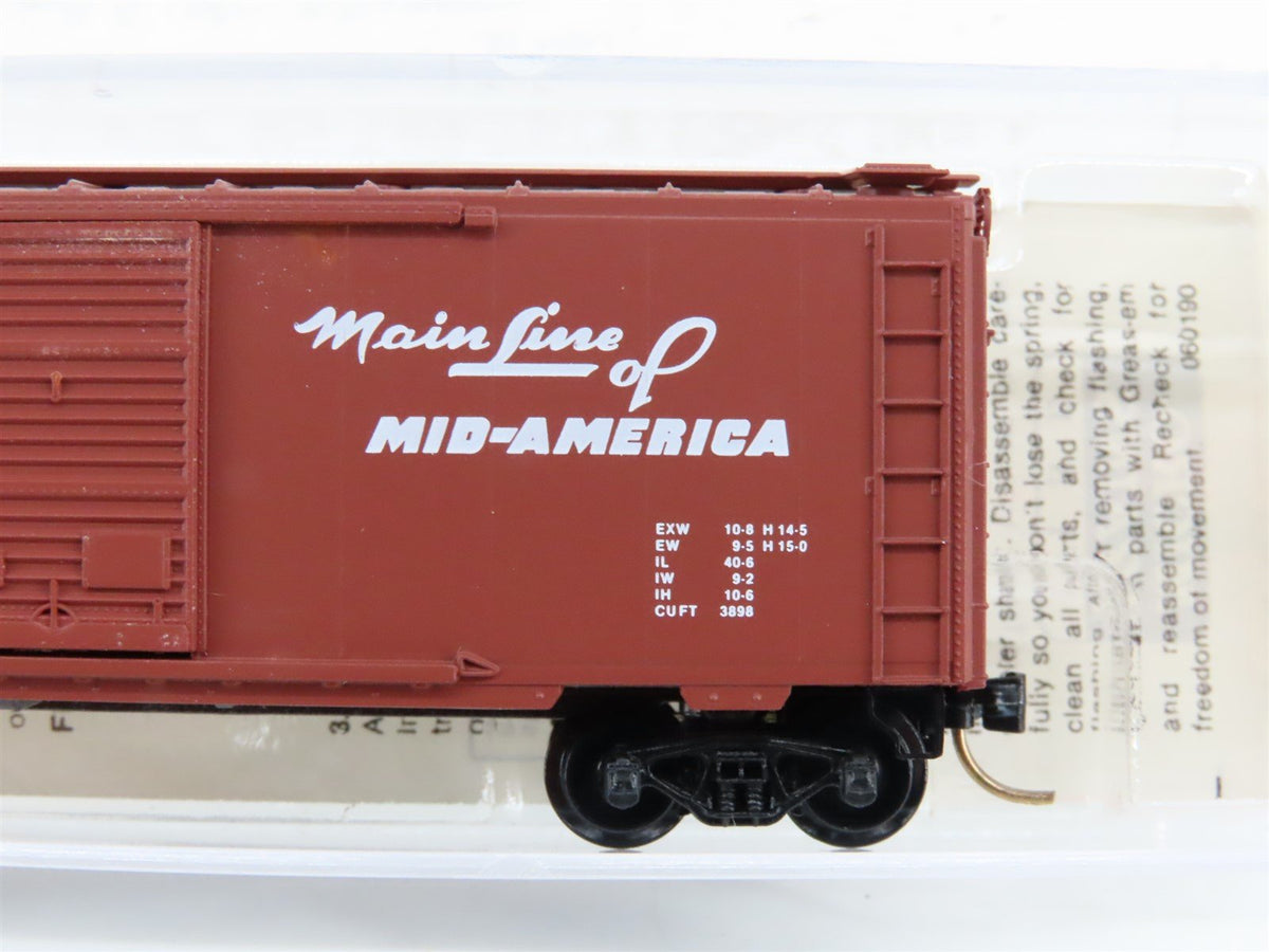 N Scale Micro-Trains MTL 20056 IC Illinois Central Railroad 40&#39; Box Car #22377