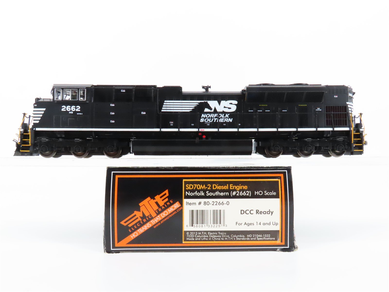 HO Scale MTH 80-2266-0 NS Norfolk Southern SD70ACe Diesel #8622 w/ DCC