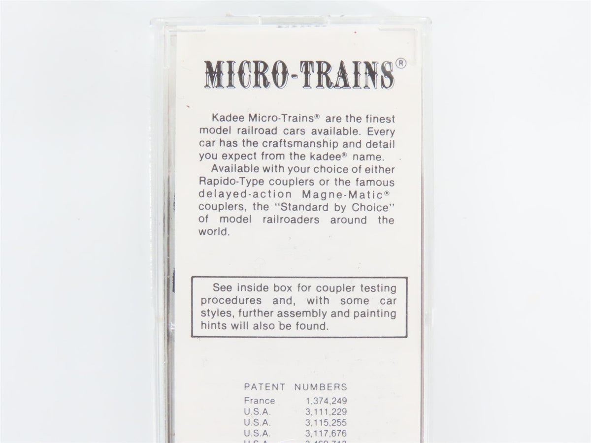 N Kadee Micro-Trains MTL 20380 NYC New York Central Early Bird Box Car #174280