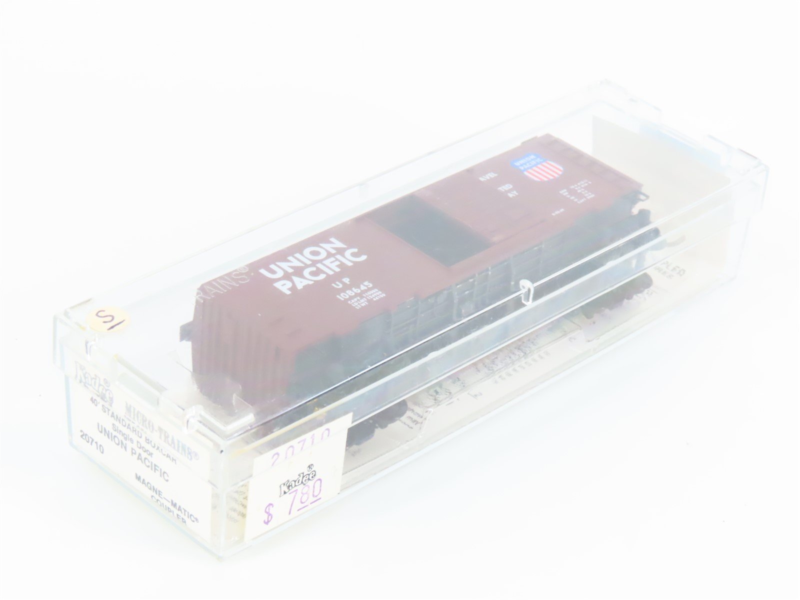 N Scale Kadee Micro-Trains MTL 20710 UP Union Pacific 40' Box Car #108645