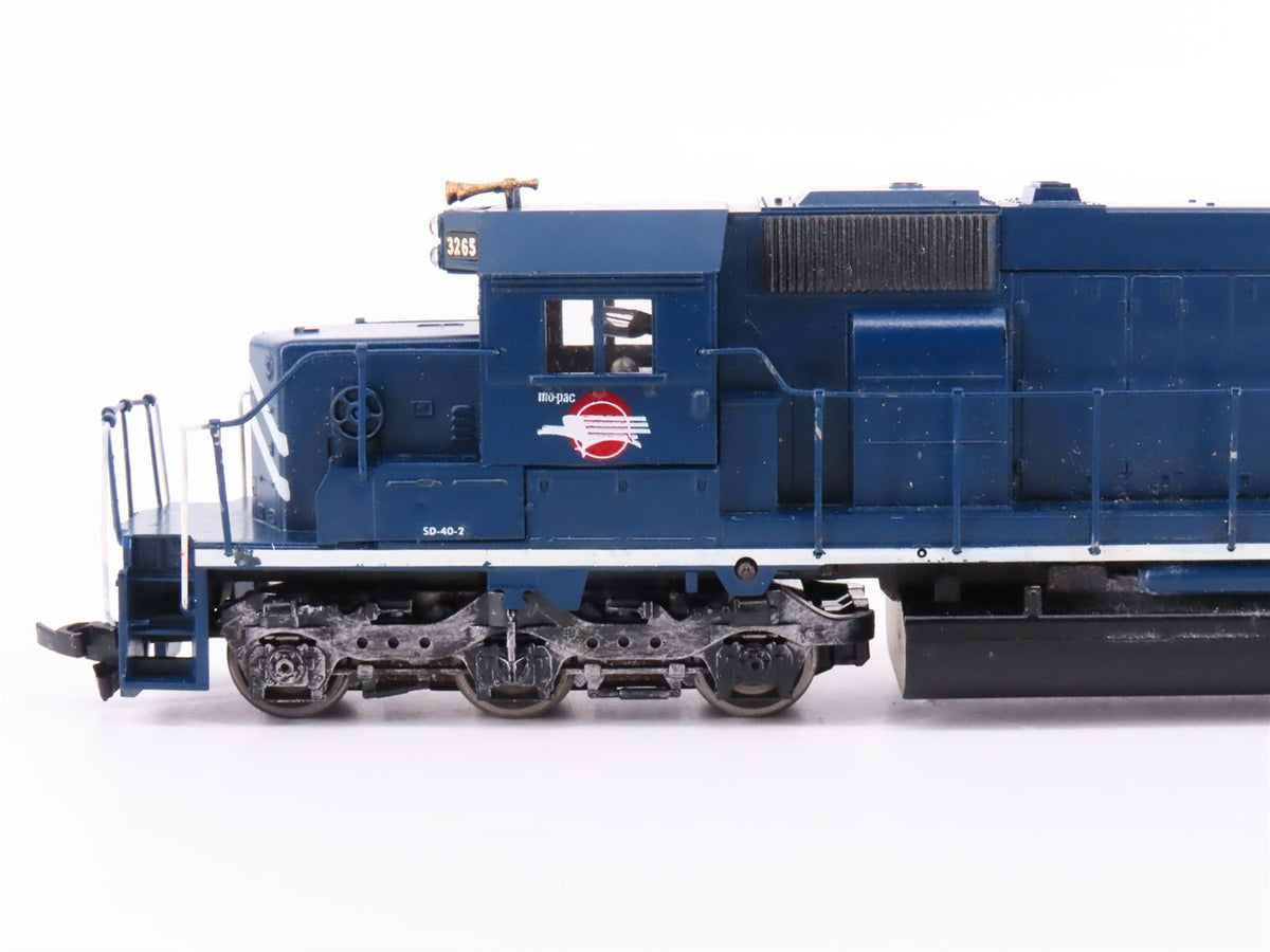 HO Scale Athearn MP Mo-Pac Missouri Pacific SD40-2 Diesel Custom Rd #3265