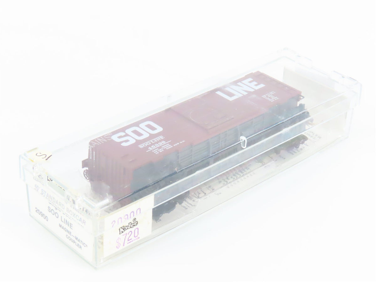 N Scale Kadee Micro-Trains MTL 20900 SOO Line 40&#39; Single Door Box Car #45398