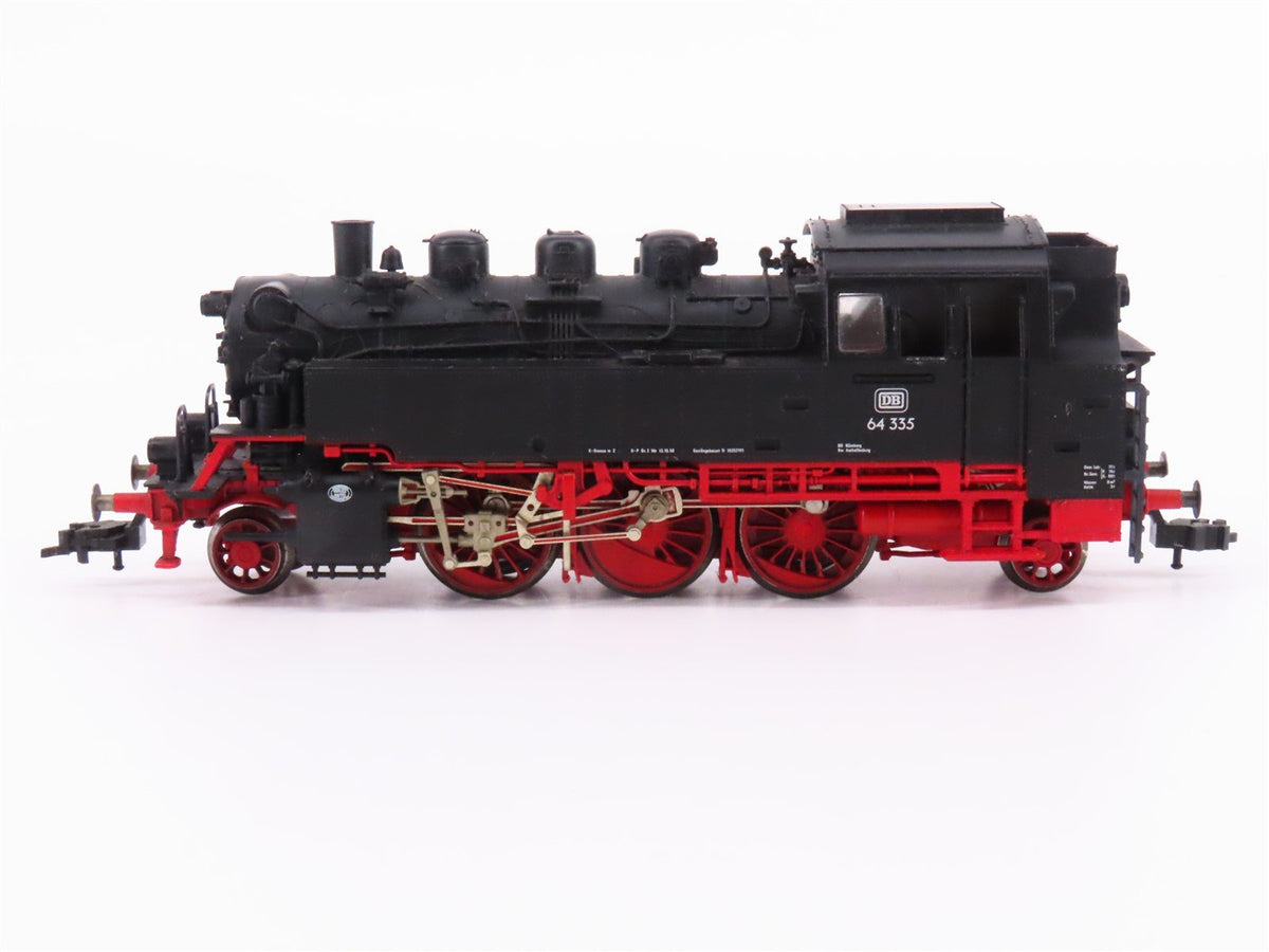 HO Scale Fleischmann DB German 2-6-2T BR 64 Steam Tank Locomotive #335