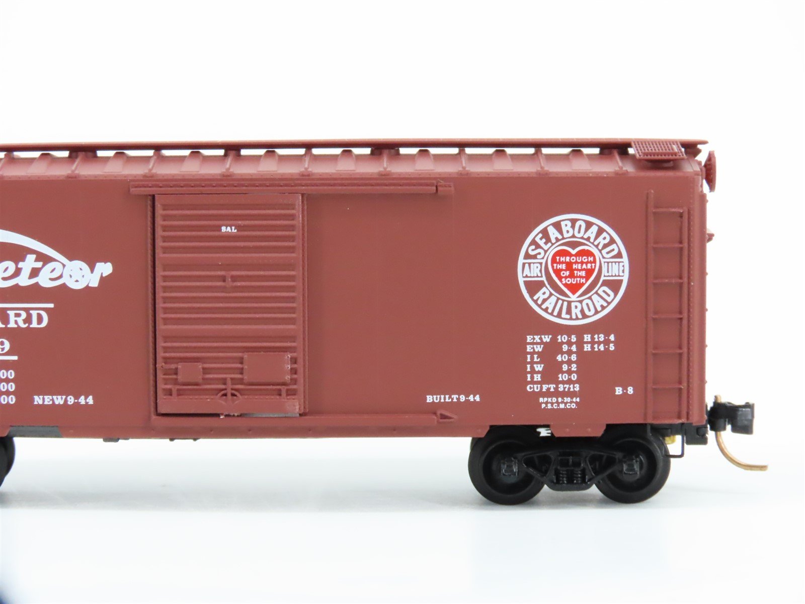 N Kadee Micro-Trains MTL 20570 SAL Seaboard Silver Meteor 40' Box Car #19589