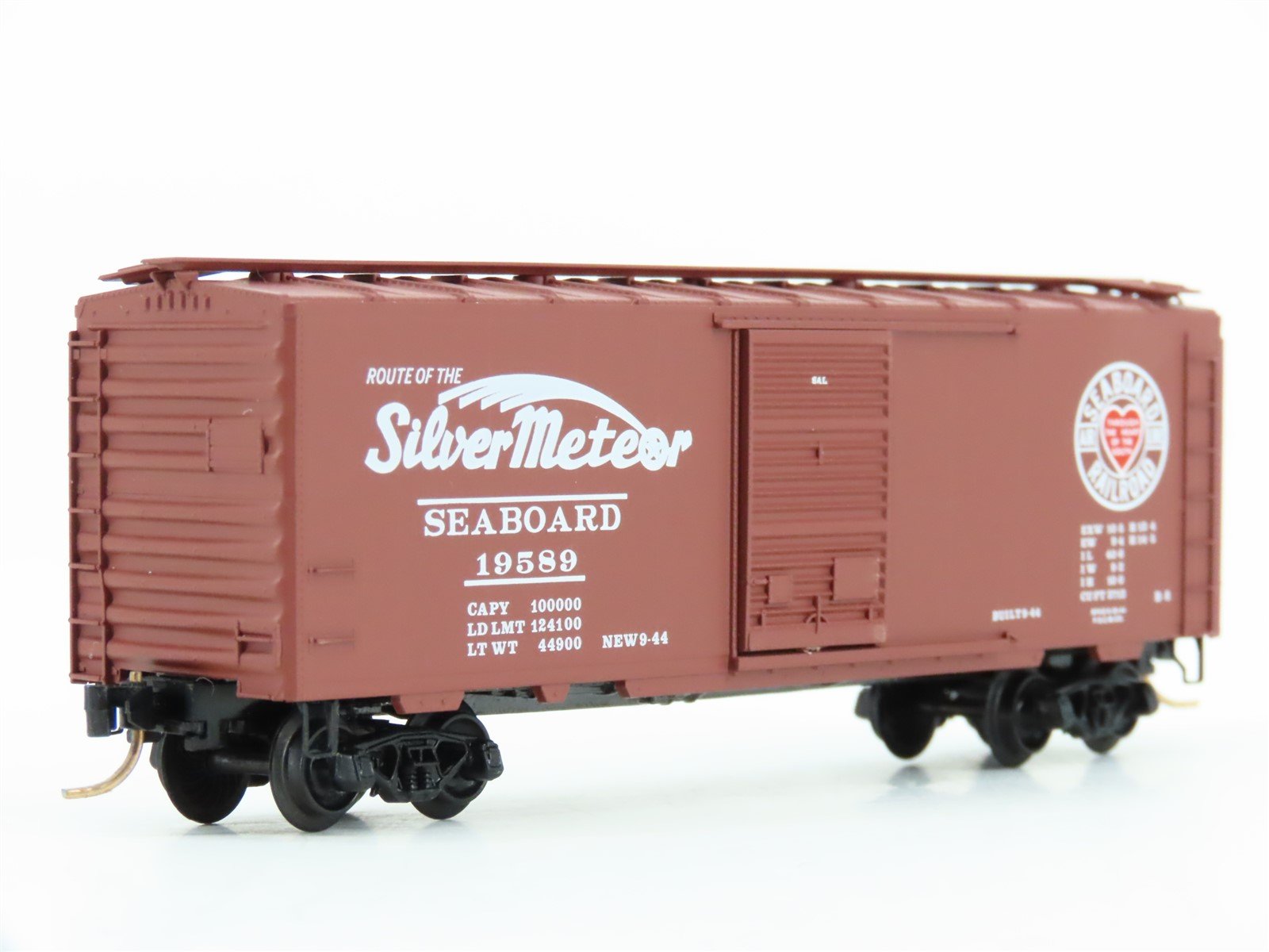 N Kadee Micro-Trains MTL 20570 SAL Seaboard Silver Meteor 40' Box Car #19589