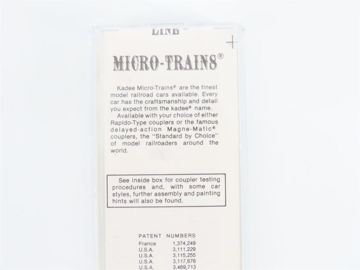N Kadee Micro-Trains MTL 20570 SAL Seaboard Silver Meteor 40&#39; Box Car #19589