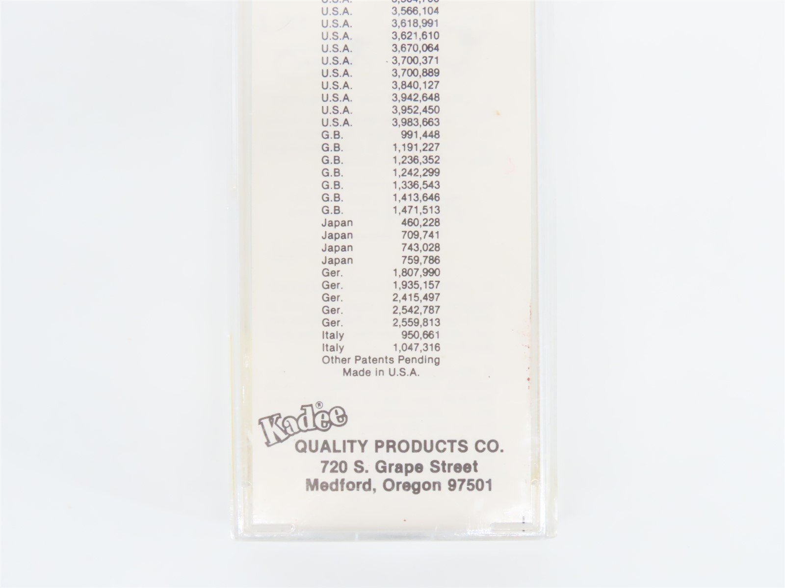 N Kadee Micro-Trains MTL 20570 SAL Seaboard Silver Meteor 40' Box Car #19589