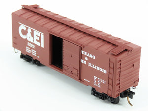 N Kadee Micro-Trains MTL 20560 C&EI Chicago & Eastern Illinois 40' Box Car #3500