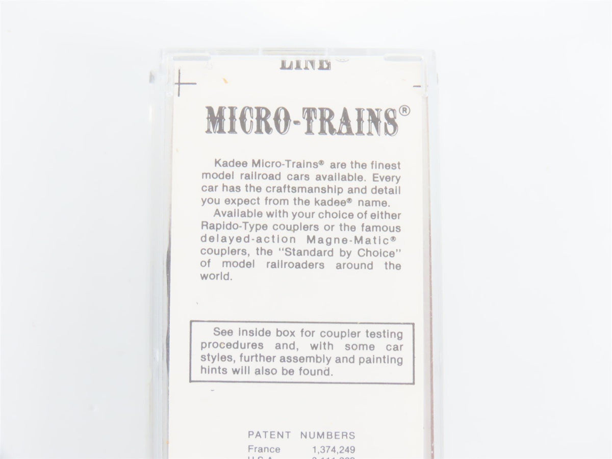 N Kadee Micro-Trains MTL 20560 C&amp;EI Chicago &amp; Eastern Illinois 40&#39; Box Car #3500