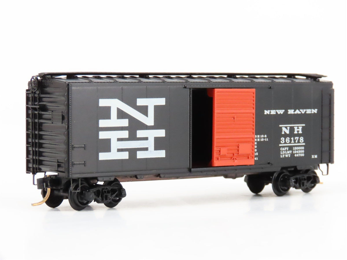 N Scale Kadee Micro-Trains MTL 20350 NH New Haven Railroad 40&#39; Box Car #36178