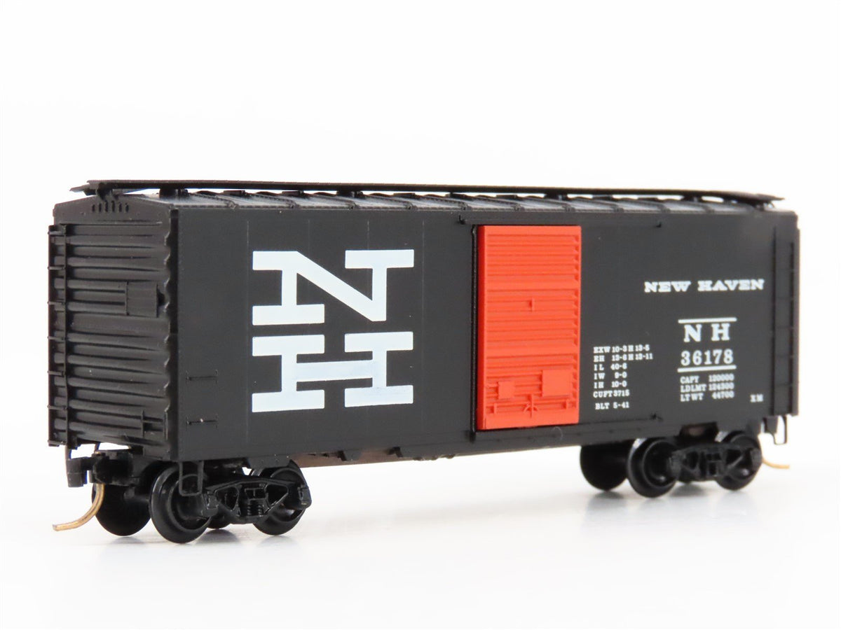 N Scale Kadee Micro-Trains MTL 20350 NH New Haven Railroad 40&#39; Box Car #36178