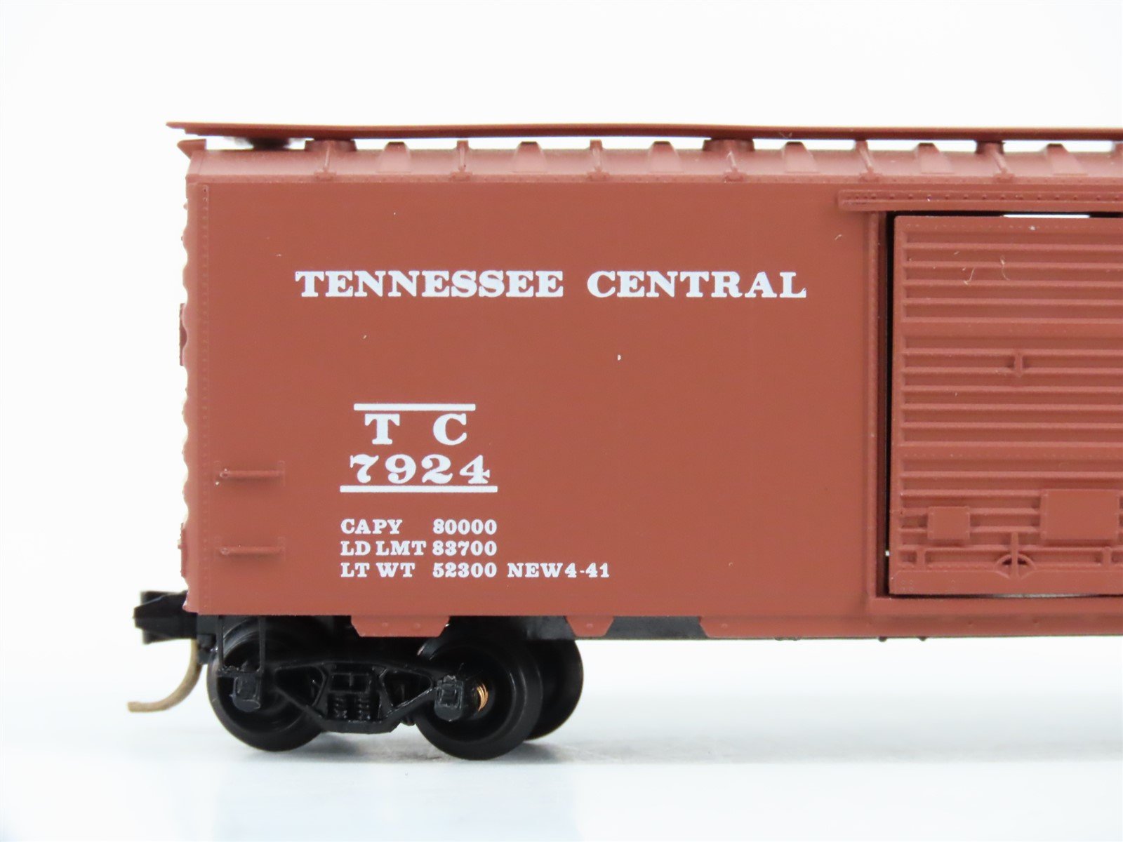 N Scale Kadee Micro-Trains MTL 20720 TC Tennessee Central 40' Box Car #7924