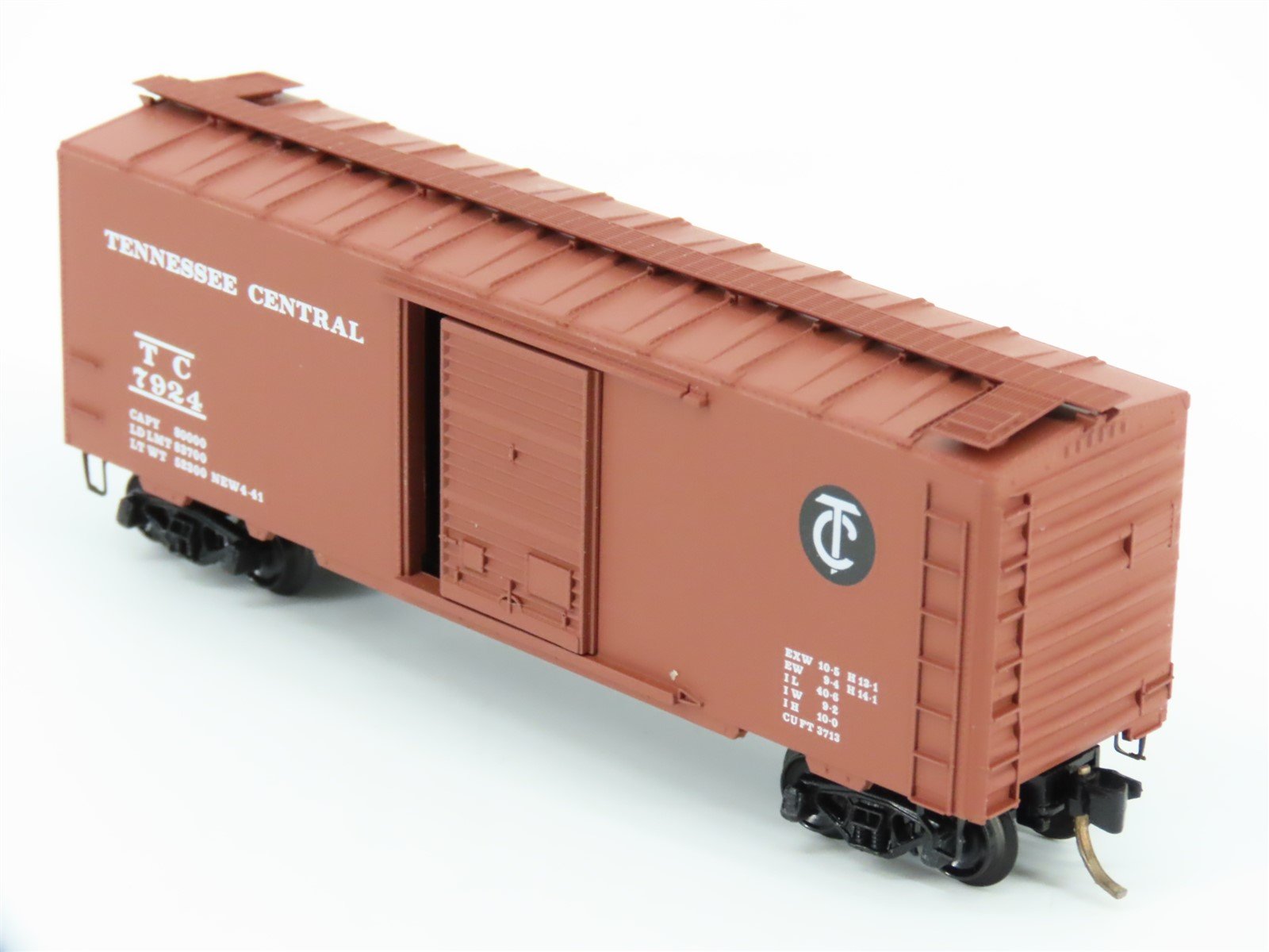 N Scale Kadee Micro-Trains MTL 20720 TC Tennessee Central 40' Box Car #7924