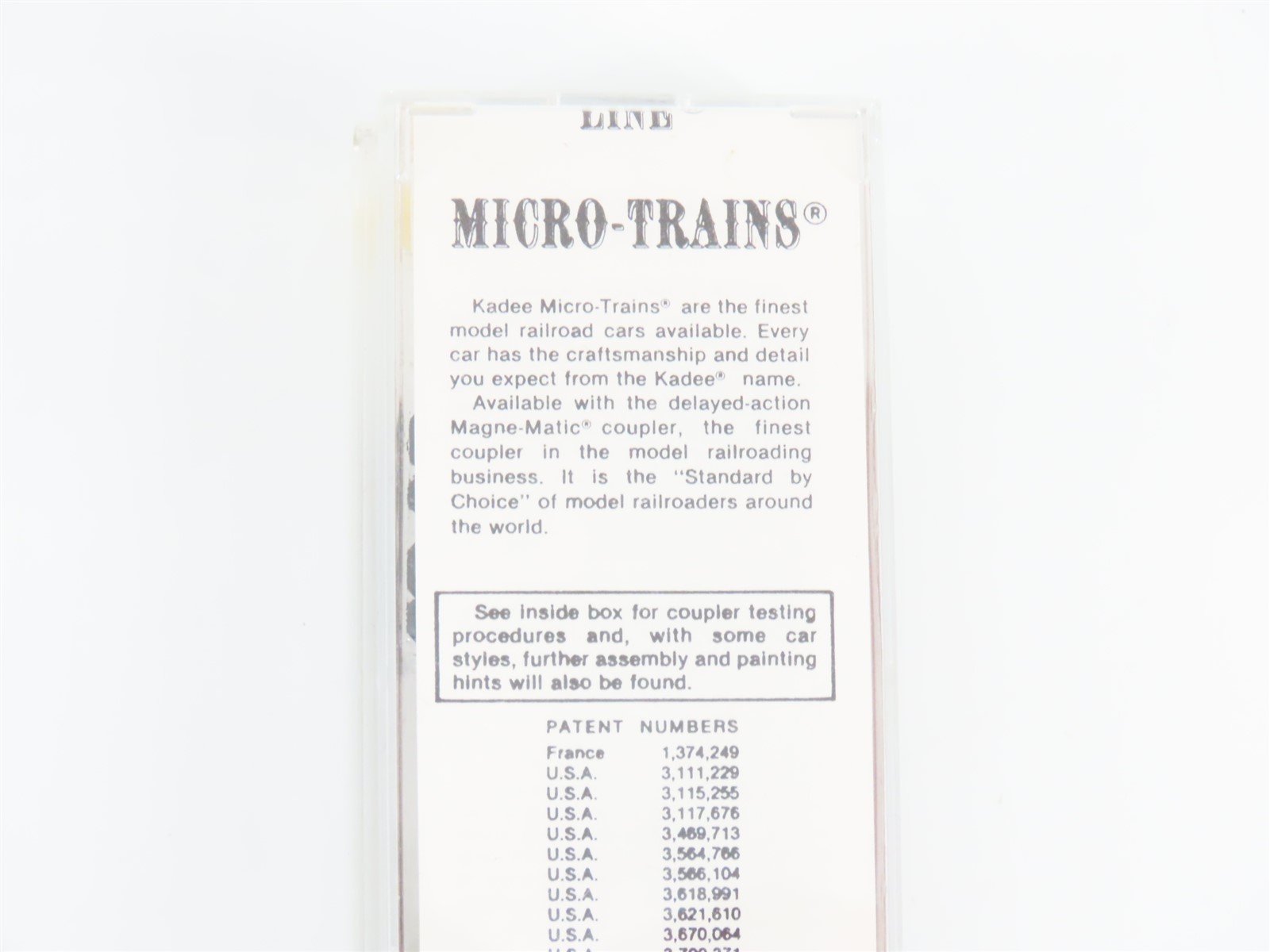 N Scale Kadee Micro-Trains MTL 20720 TC Tennessee Central 40' Box Car #7924