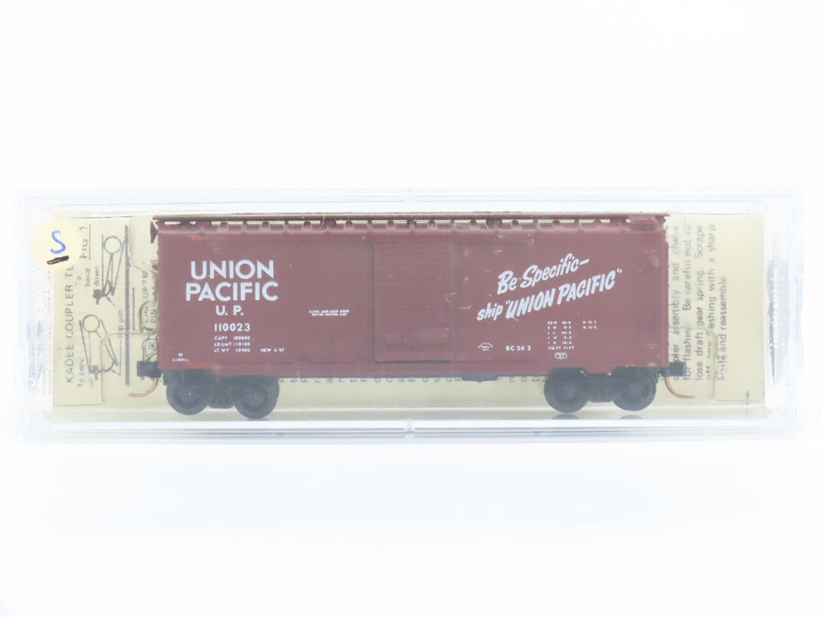 N Scale Kadee Micro-Trains MTL 22030 UP Union Pacific 40&#39; Box Car #110023