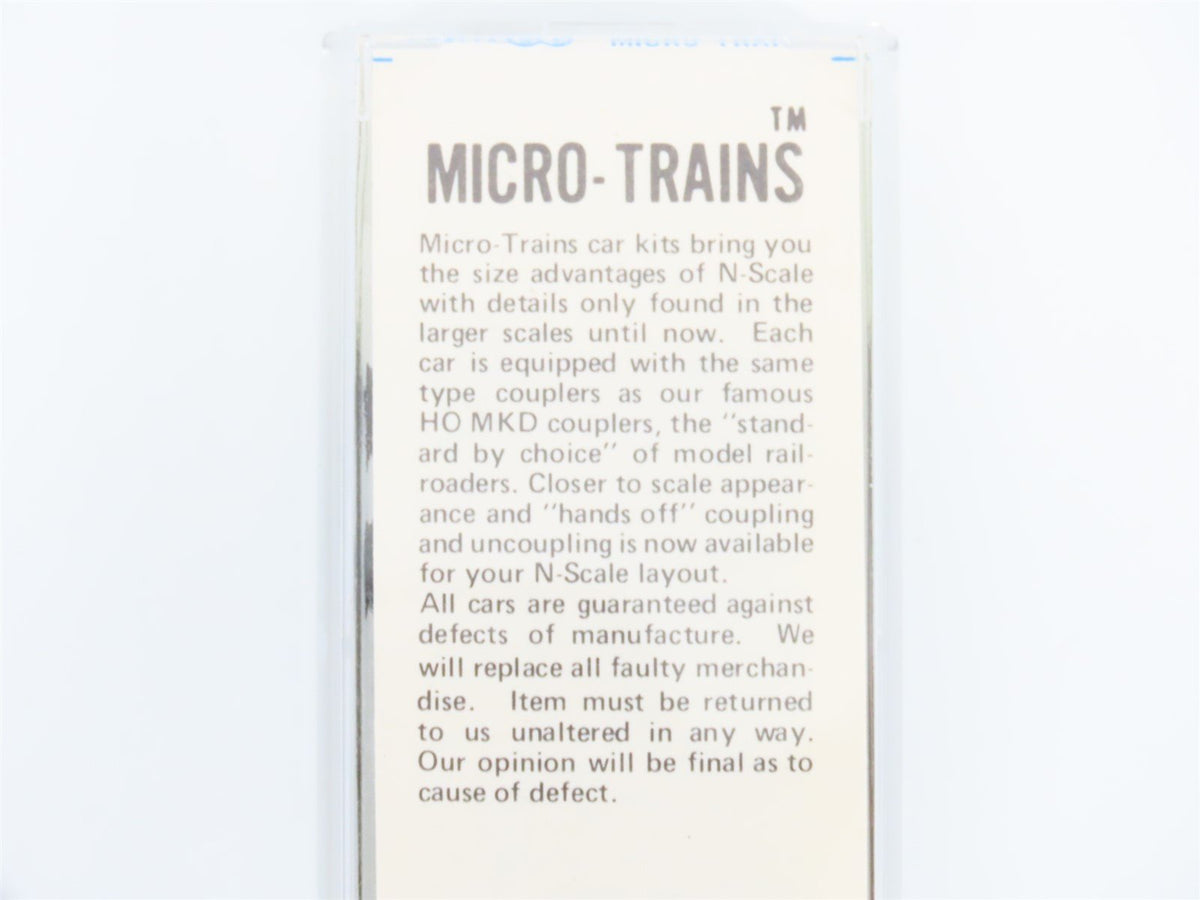 N Kadee Micro-Trains MTL 22180 MILW Milwaukee 40&#39; Box Car #29507 - Blue Label