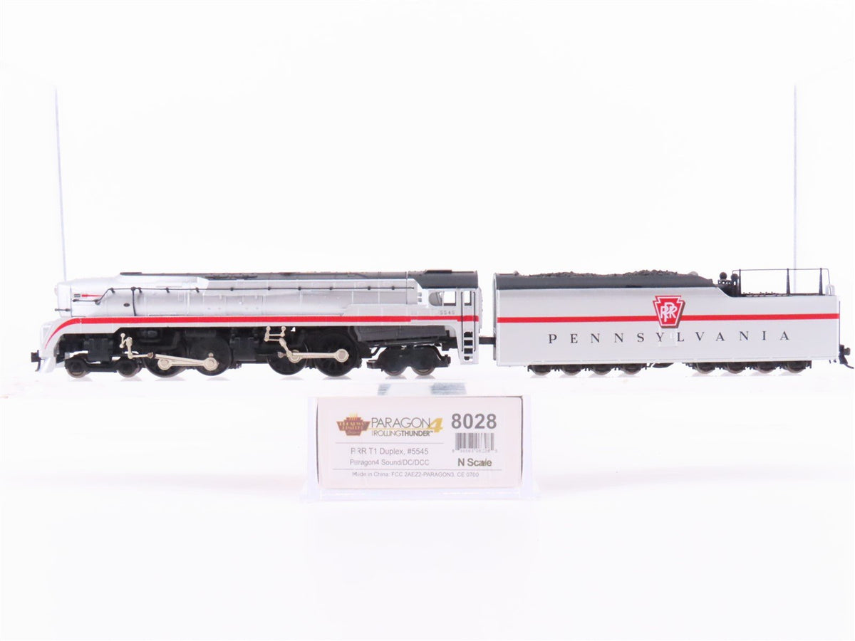 N Scale Broadway Limited BLI 8028 PRR 4-4-4-4 T1 Duplex Steam #5545 - Paragon4