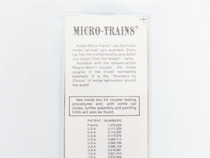 N Kadee Micro-Trains MTL 20760 SP Southern Pacific Overnights Box Car #163058