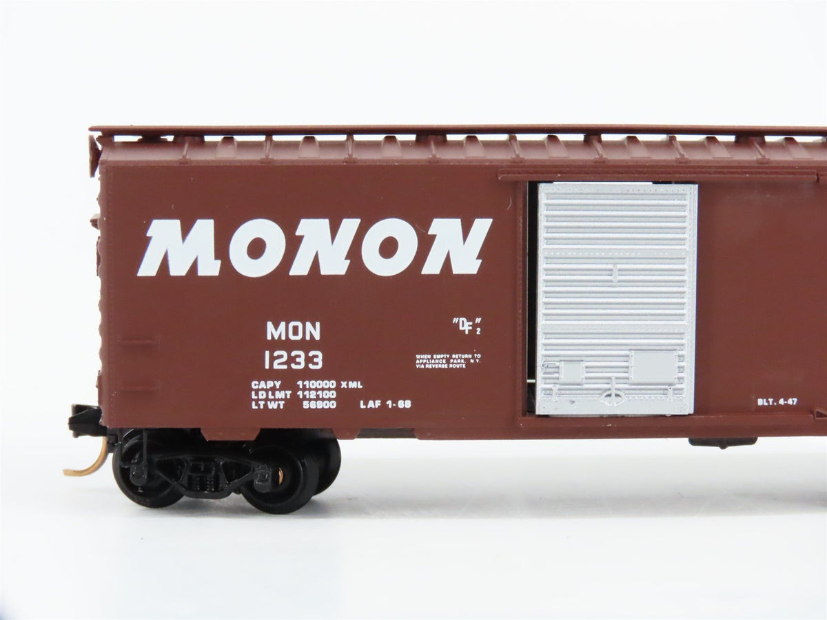 N Scale Kadee Micro-Trains MTL 20770 MON Monon 40&#39; Single Door Box Car #1233