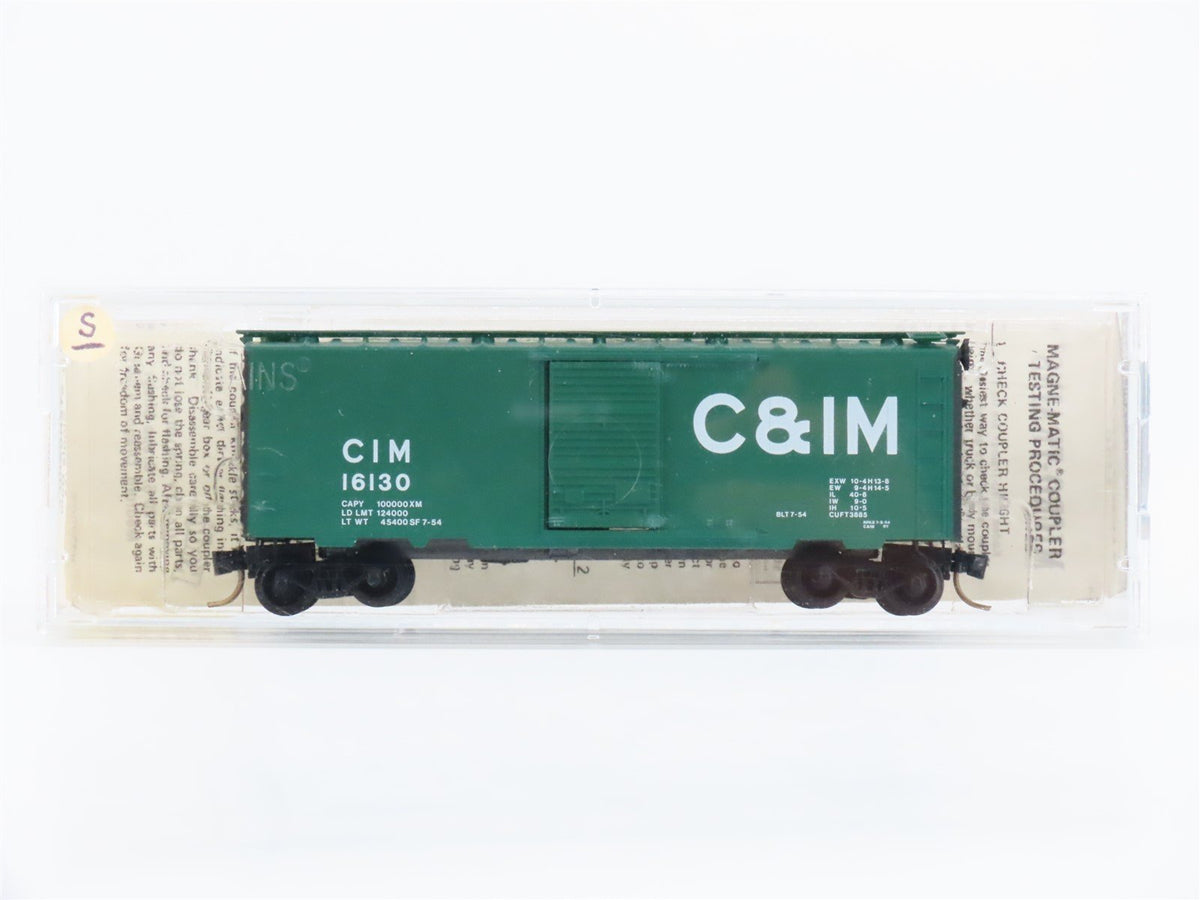 N Scale Kadee Micro-Trains MTL 20790 C&amp;IM Railroad 40&#39; Box Car #16130