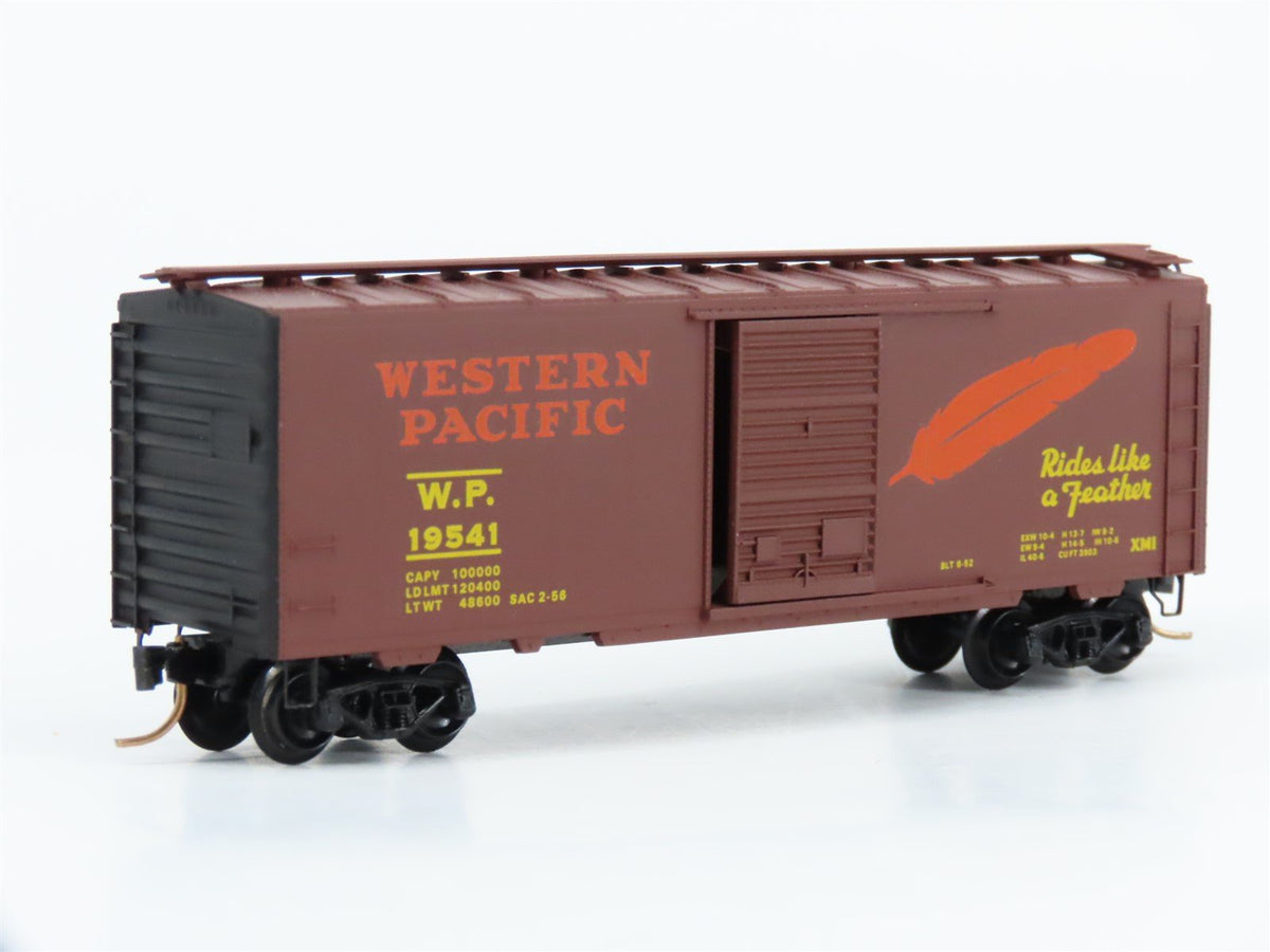 N Scale Kadee Micro-Trains MTL 20800 WP Western Pacific Feather Box Car #19541