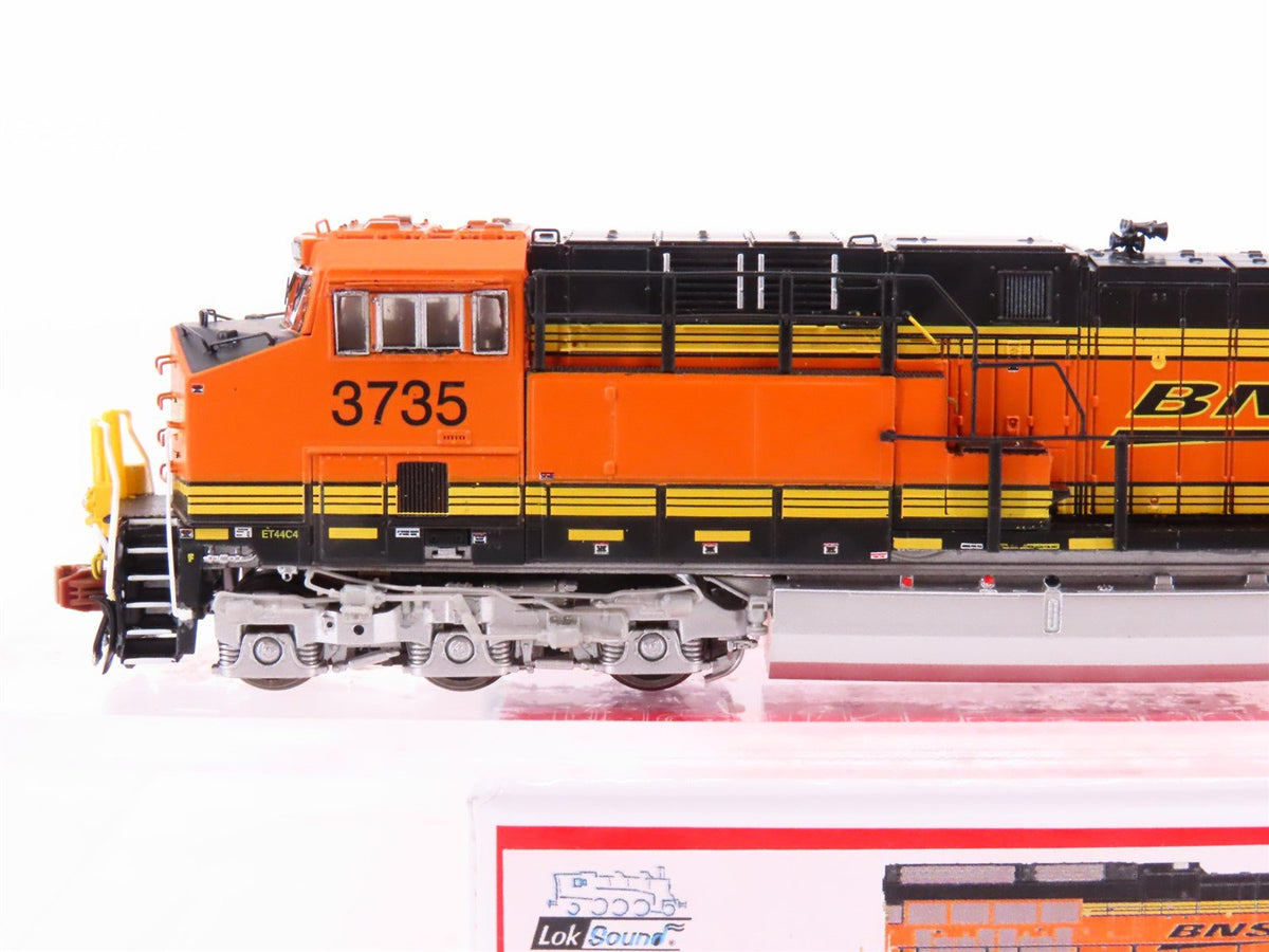 N Scaletrains SXT33628 BNSF GE Tier 4 GEVO ET44C4 Diesel #3735 w/ DCC &amp; Sound