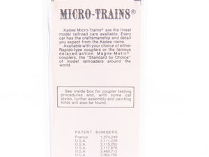 N Scale Micro-Trains MTL/Kadee 46210 SCL 50' Drop End Gondola Car #698045