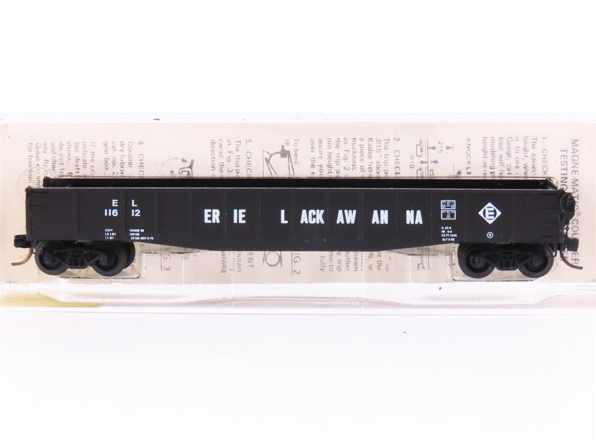 N Scale Micro-Trains MTL/Kadee 46220 EL Railway 50&#39; Fishbelly Gondola Car #11612