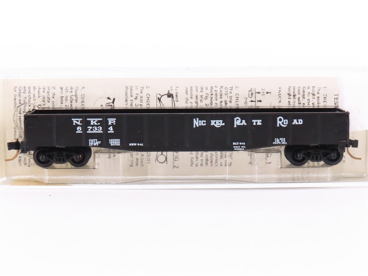 N Scale Micro-Trains MTL/Kadee 46160 NKP Railway 50&#39; Gondola Car #67334