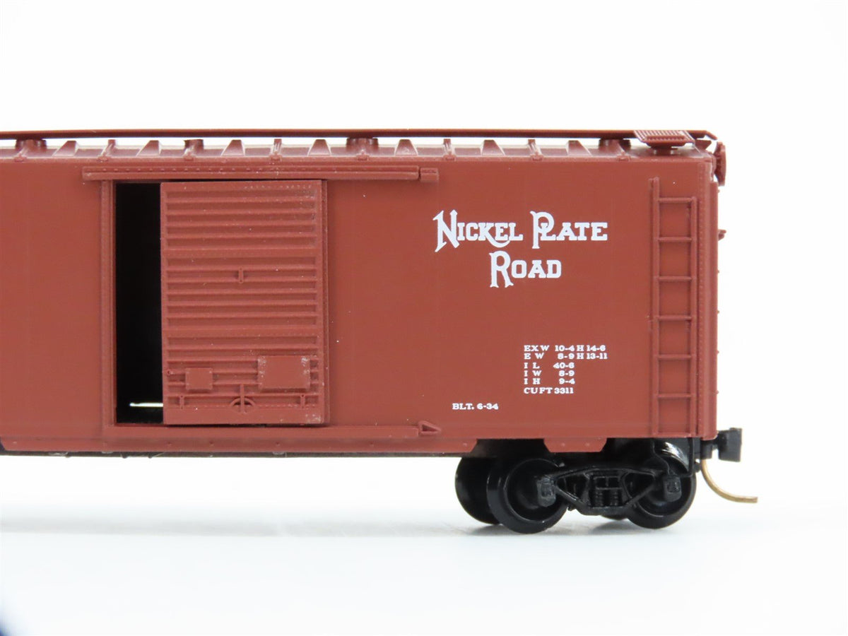 N Scale Kadee Micro-Trains MTL 20016 NKP Nickel Plate Road 40&#39; Box Car #13456