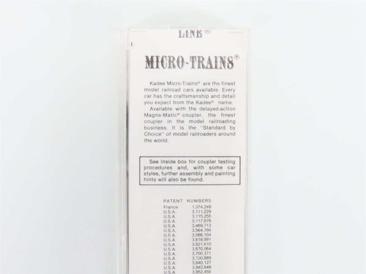 N Scale Kadee Micro-Trains MTL 20006 NKP Nickel Plate Road 40&#39; Box Car #8502