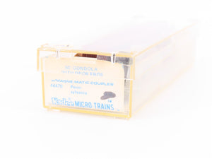 N Micro-Trains MTL/Kadee 46470 PRR 50' Drop End Gondola Car #342610 wLoad