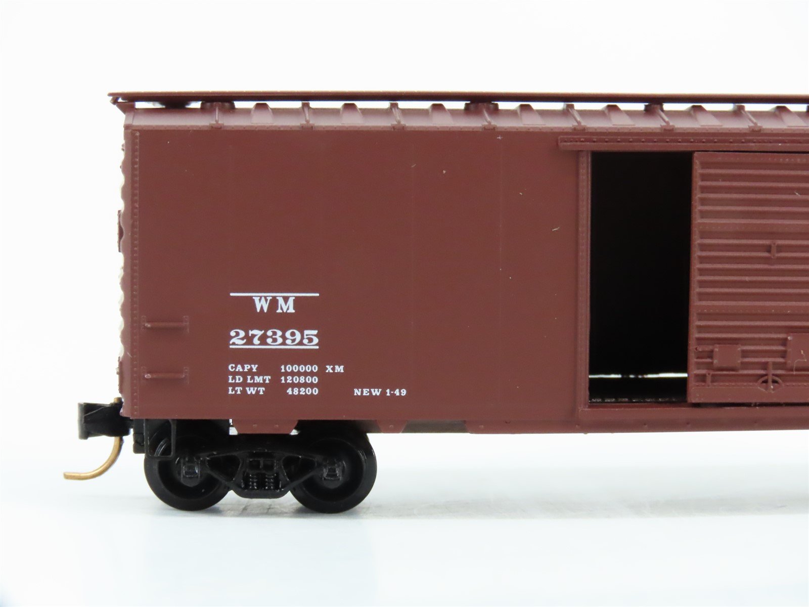 N Scale Kadee Micro-Trains MTL 20960 WM Western Maryland 40' Box Car #27395