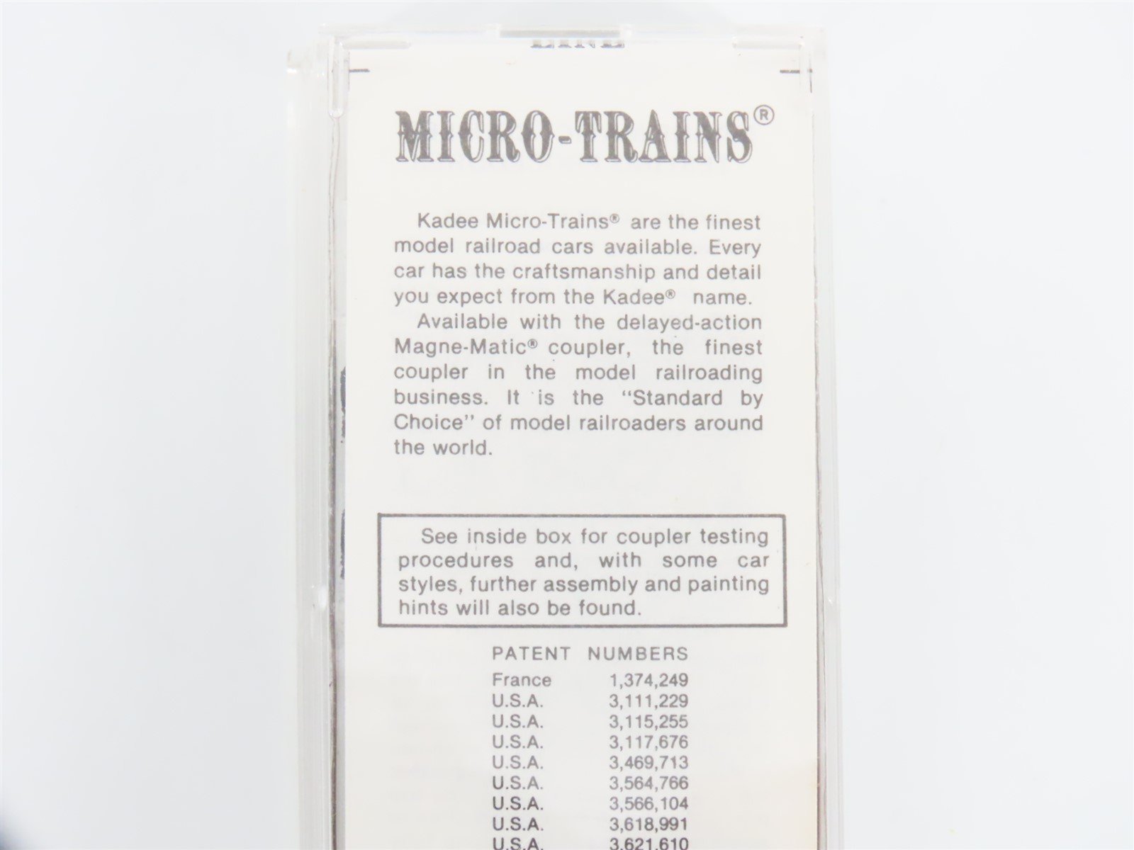 N Scale Kadee Micro-Trains MTL 20960 WM Western Maryland 40' Box Car #27395