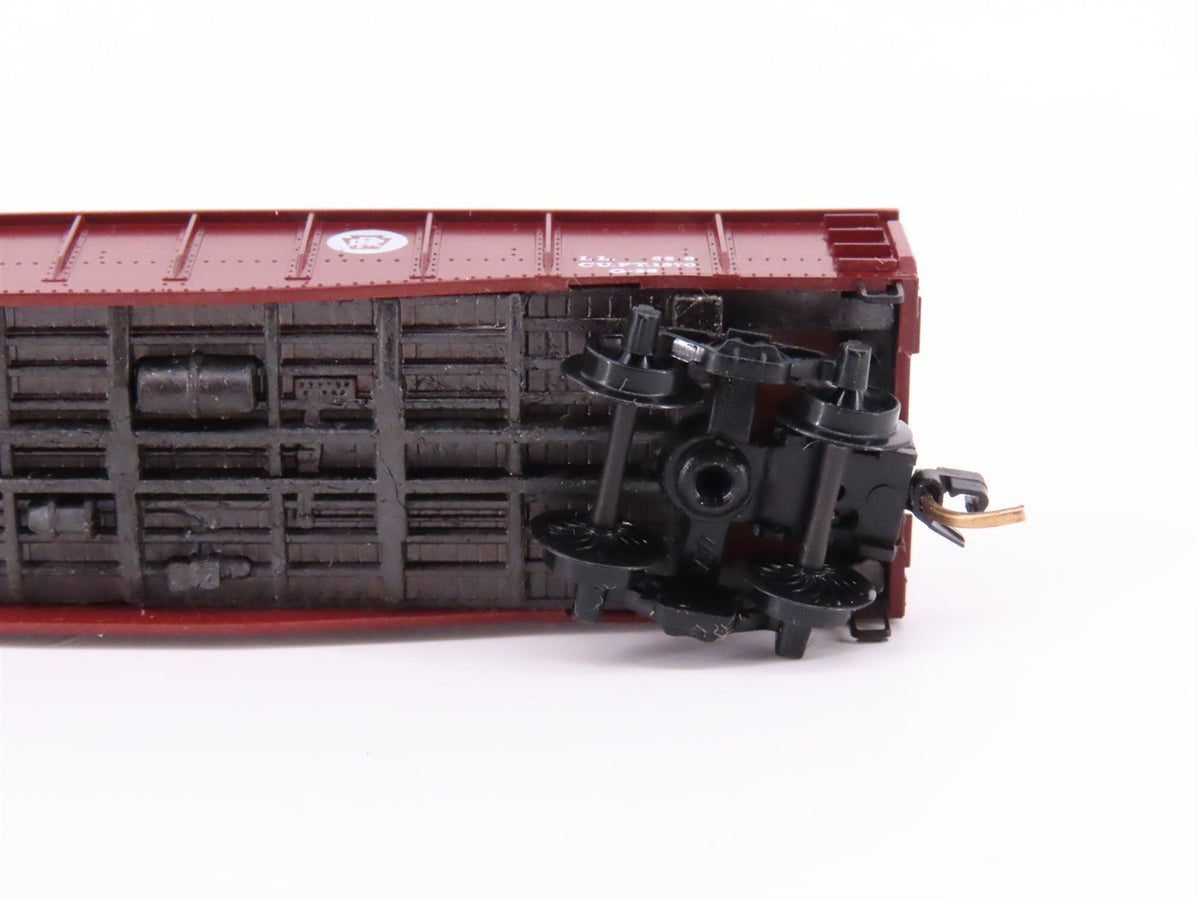 N Micro-Trains MTL/Kadee 46070 PRR Railway 50&#39; Drop End Gondola Car #342617