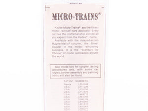 N Micro-Trains MTL/Kadee 46260 Southern 50' Fishbelly Gondola Car #60053 wLoad