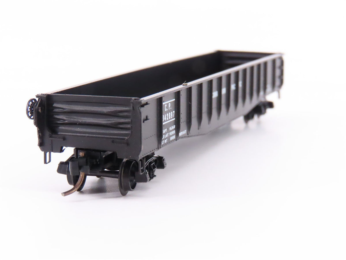 N Micro-Trains MTL/Kadee 46290 CP Railway 50&#39; Fishbelly Gondola Car #342897