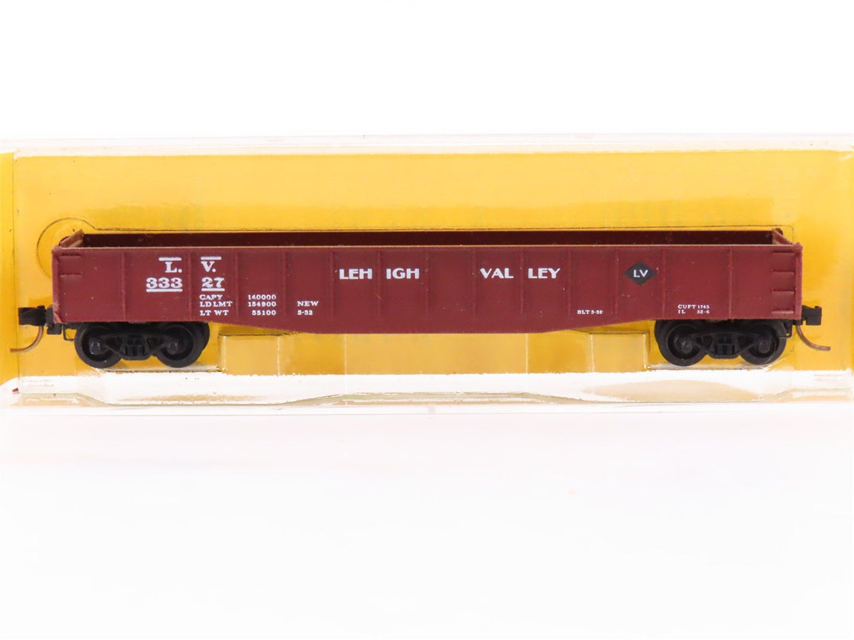 N Scale Micro-Trains MTL/Kadee 46510-1 LV 50&#39; Drop End Gondola Car #33327 wLoad