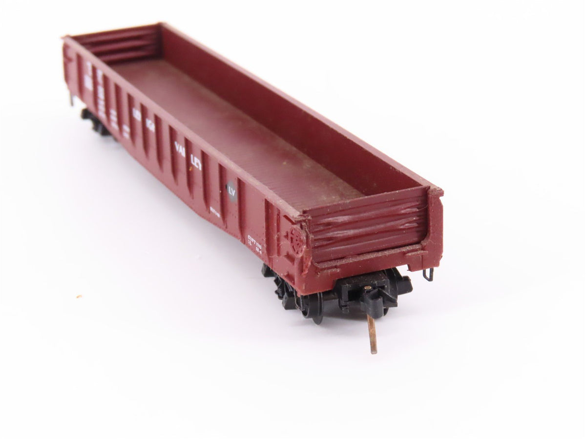 N Scale Micro-Trains MTL/Kadee 46510-1 LV 50&#39; Drop End Gondola Car #33327 wLoad