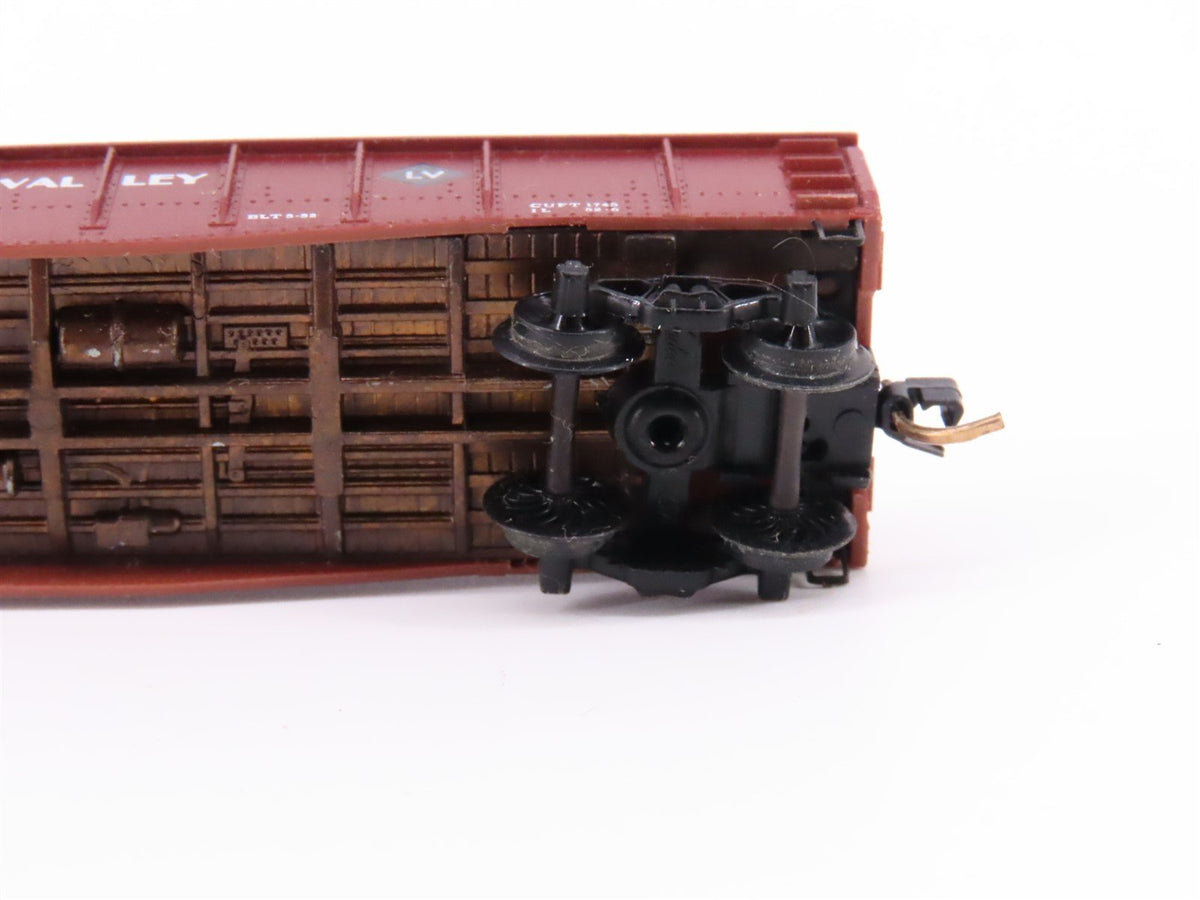 N Scale Micro-Trains MTL/Kadee 46510-1 LV 50&#39; Drop End Gondola Car #33327 wLoad