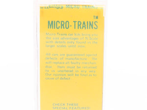 N Scale Micro-Trains MTL/Kadee 46510-1 LV 50' Drop End Gondola Car #33327 wLoad