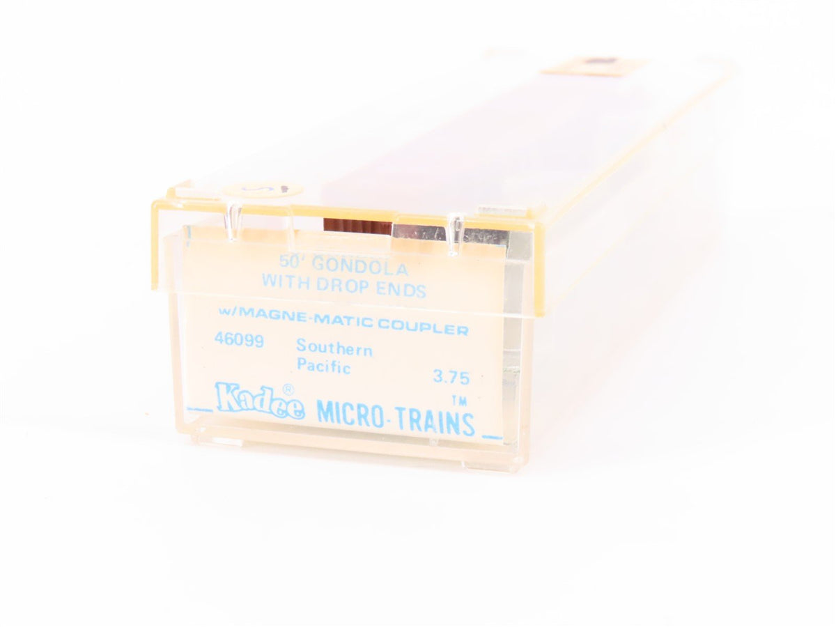 N Scale Micro-Trains MTL/Kadee 46099 SP Railway 50&#39; Drop End Gondola Car #160148