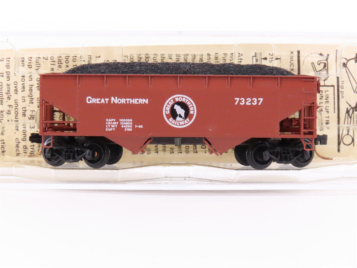 N Scale Micro-Trains MTL/Kadee 55060 GN Railway 33&#39; Hopper Car #73237 wLoad