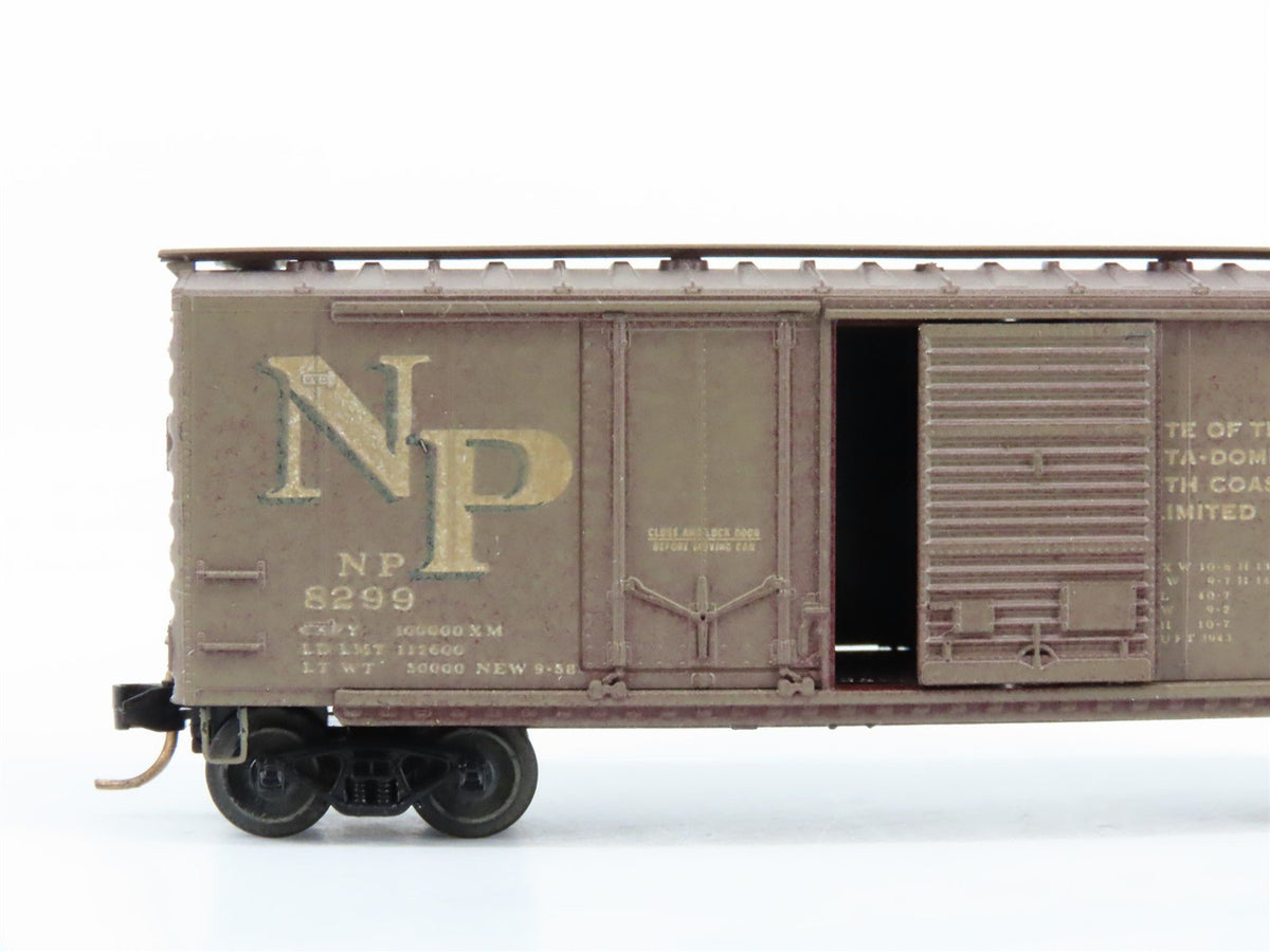 N Scale Kadee Micro-Trains MTL 22177-1 NP Box Car #8299 - Custom - Blue Label