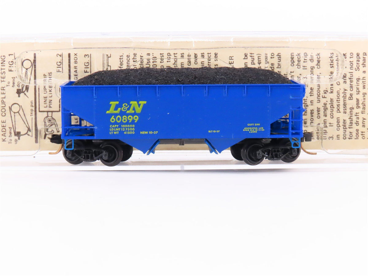 N Scale Micro-Trains MTL/Kadee 55070 L&amp;N Railway 33&#39; Hopper Car #60899 wLoad