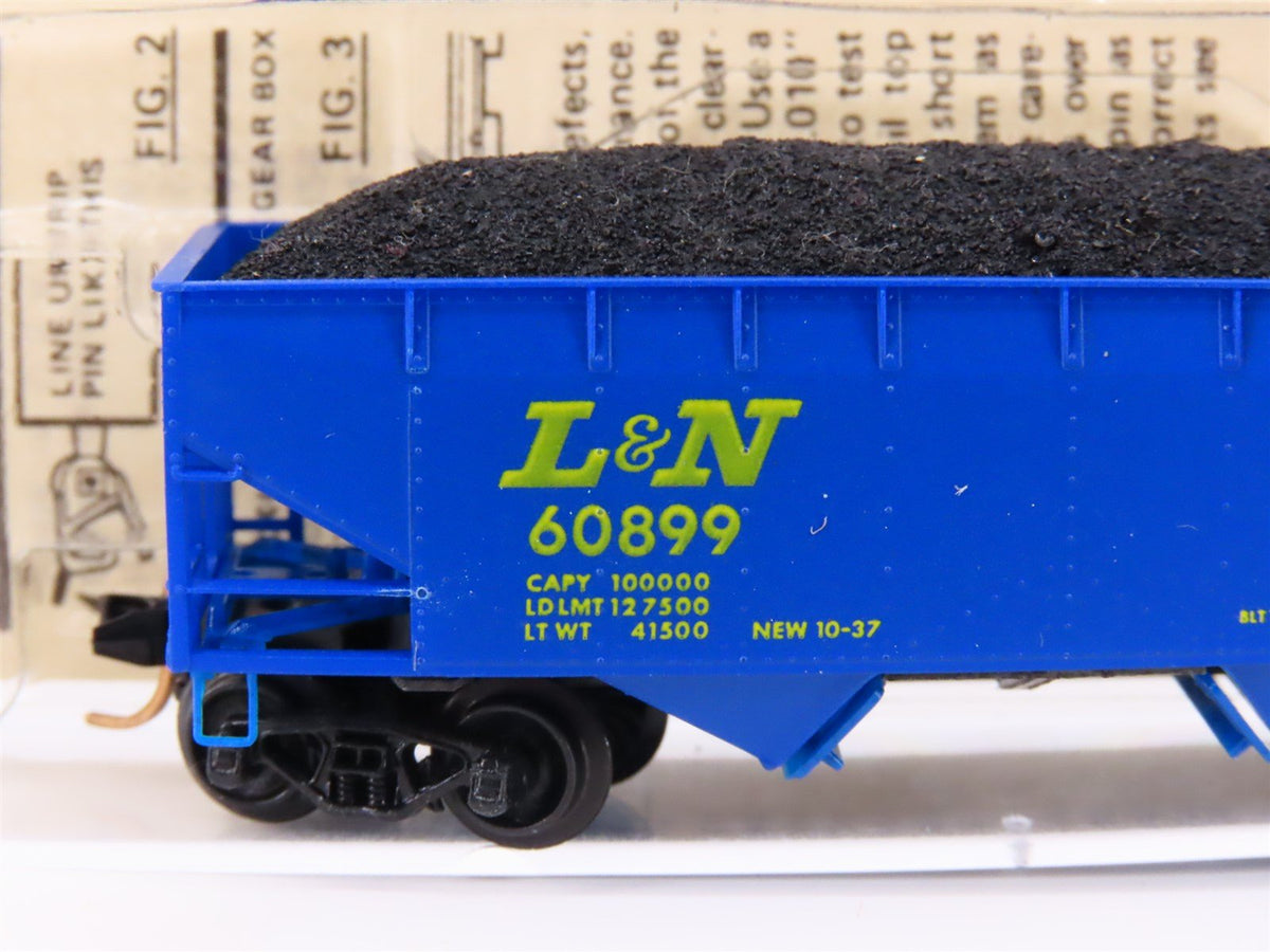 N Scale Micro-Trains MTL/Kadee 55070 L&amp;N Railway 33&#39; Hopper Car #60899 wLoad